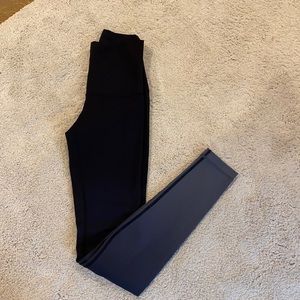 lulu lemon ombré high waisted leggings